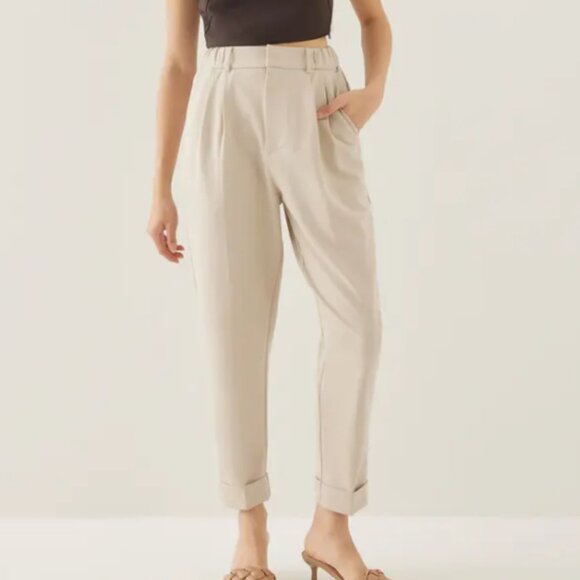 Phylis Tailored Peg Leg Pants - Picture 6 of 6
